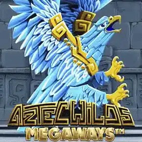 Aztec Wilds Megaways game by Iron Dog Studio – logo hosted on Cleobetra Casino
