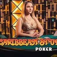 Enjoy Caribbean Stud Poker by Evolution – logo hosted on cleobetra-casino.at