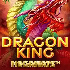 Dragon King MegawaysTM logo by GameART at Cleobetra Casino