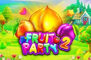 Fruit Party 2 slot icon by Pragmatic Play, available at Cleobetra Casino