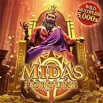 Official Slots logo: Midas Fortune by PG Soft at Cleobetra Casino