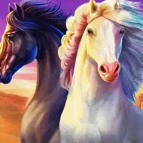 Mustang Gold Megaways logo – Megaways by Pragmatic Play at Cleobetra Casino