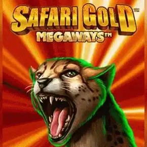 Official Megaways logo: Safari Gold Megaways by Blueprint Gaming at Cleobetra Casino